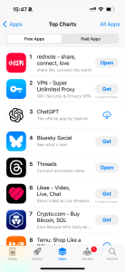 Xiaohongshu преименува на „rednote“ в магазините за приложения · TechNode