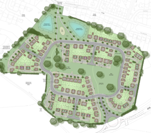 166 homes planned for Shropshire town